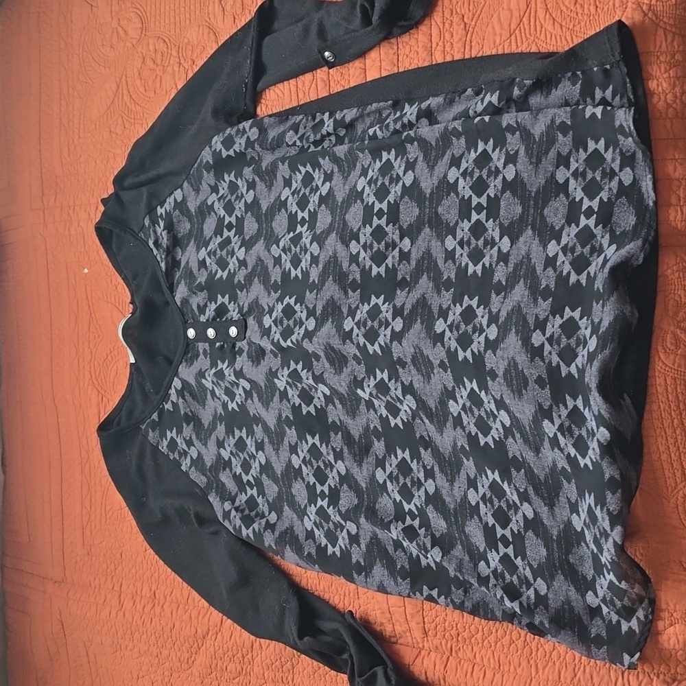 Maurices top 3/4 sleeve